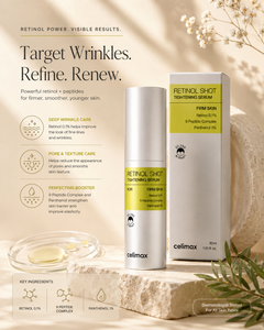 Celimax Advanced Retinol Eye Renewal + Face Serum