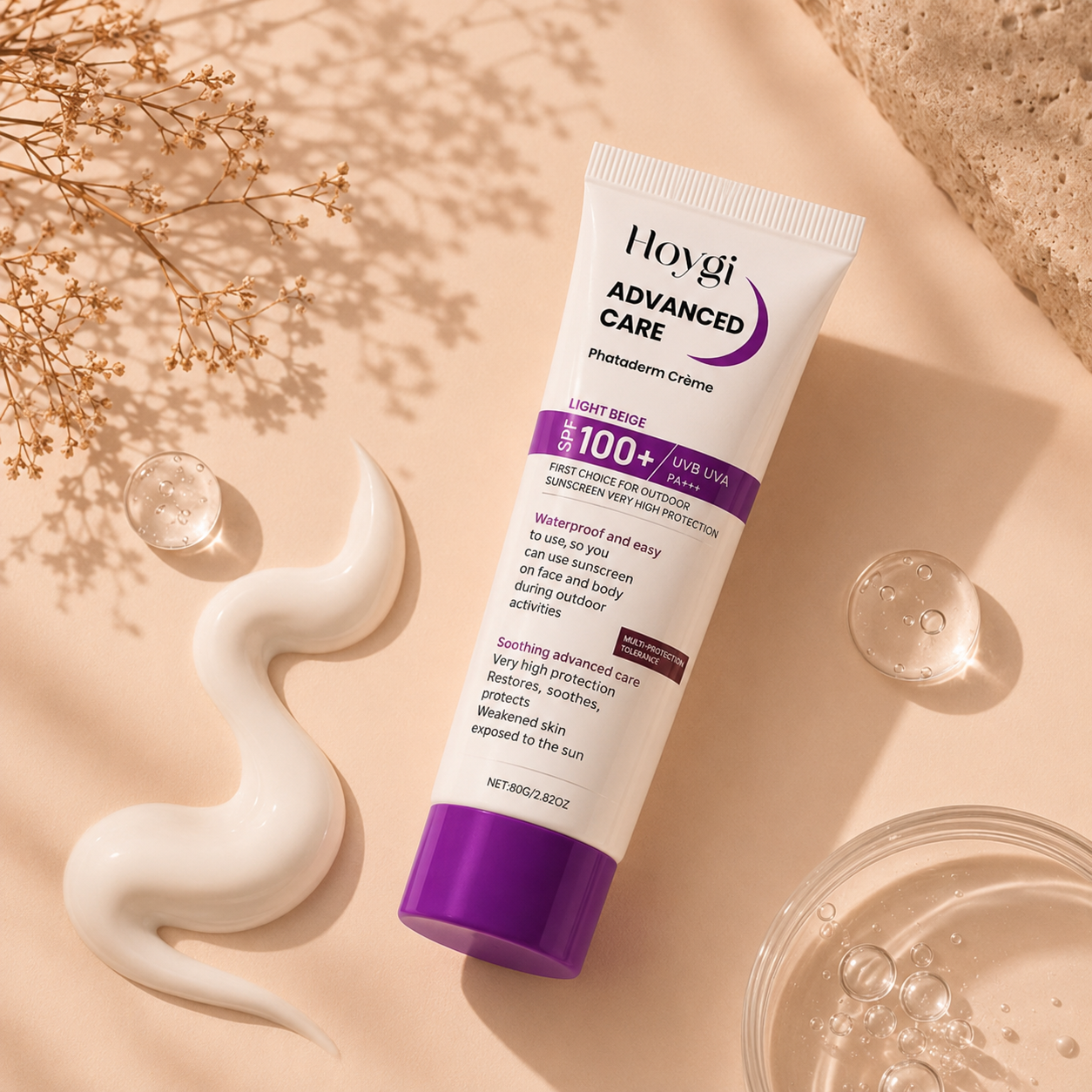 SPF100+ Lightweight UV Protection Sunscreen Cream