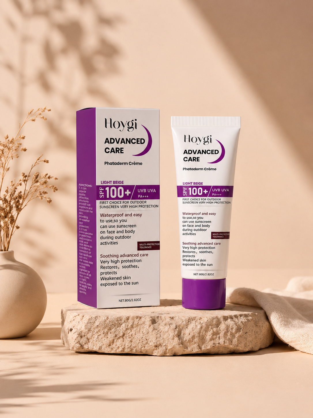SPF100+ Lightweight UV Protection Sunscreen Cream