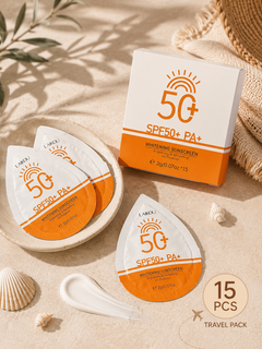 Brightening Travel SPF 50+ PA+ Daily Moisturizing Sunscreen