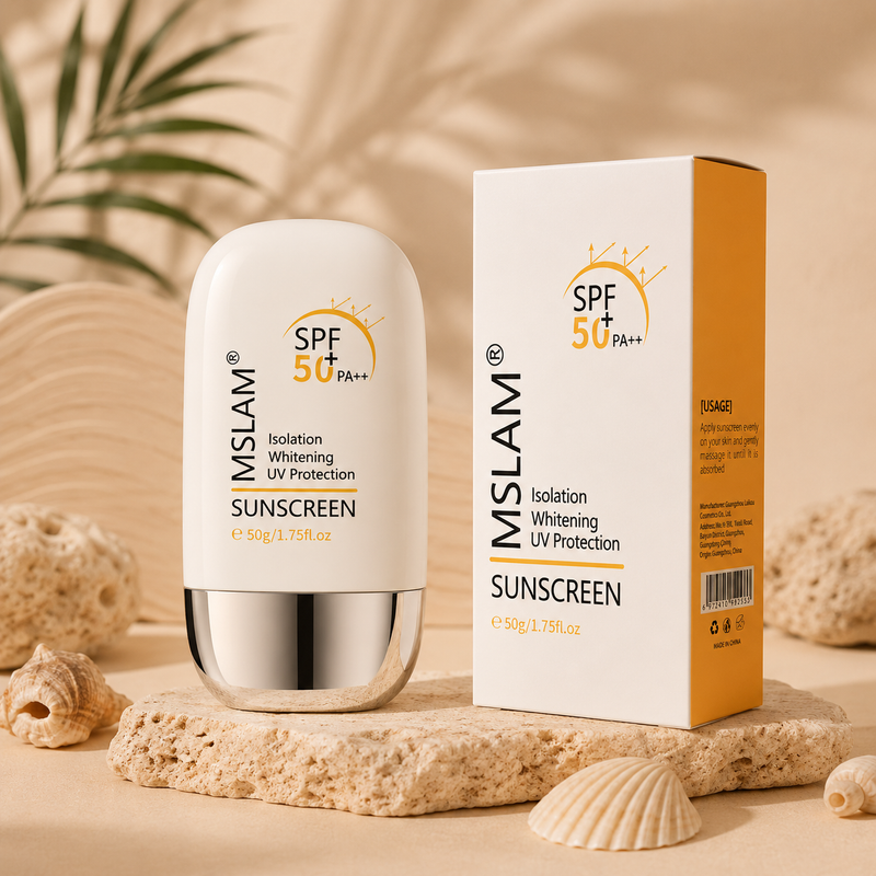 Oil-Free SPF 50 Moisturizing Sunscreen Lotion