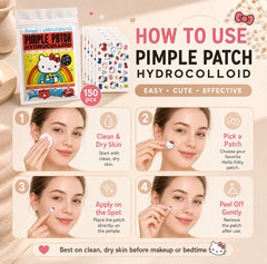 Cute Hello Kitty Pimple Patches – 150 pcs