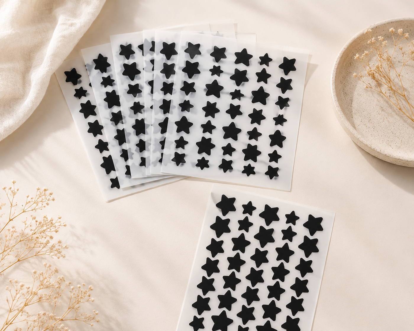 Colorful Star Pimple Patches – 40 pcs
