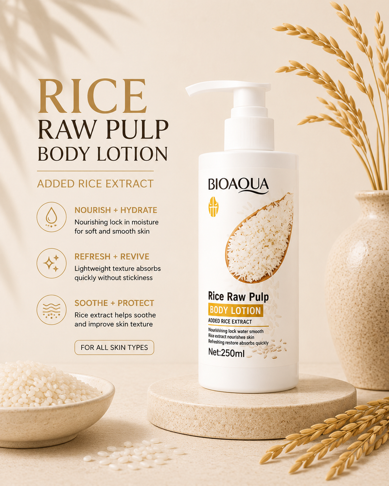 Rice Moisturizing And Nourishing Lotion