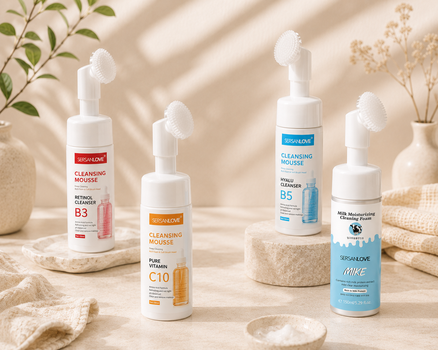 Hyaluronic Acid Amino Acid Gentle Cleansing Mousse