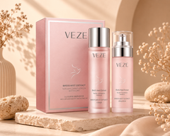 Skincare Set with Yeast and Peptide Caviar