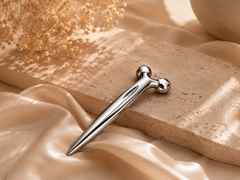 Mini Facial Roller & Eye Massager Device