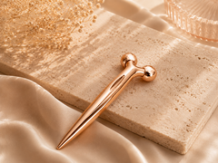 Mini Facial Roller & Eye Massager Device