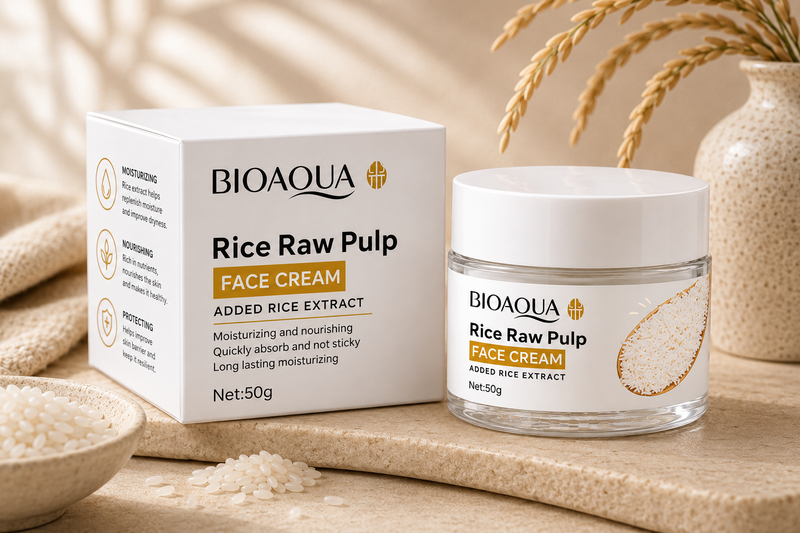 Rice Essence Hydrating Skincare Set (6 Pieces)