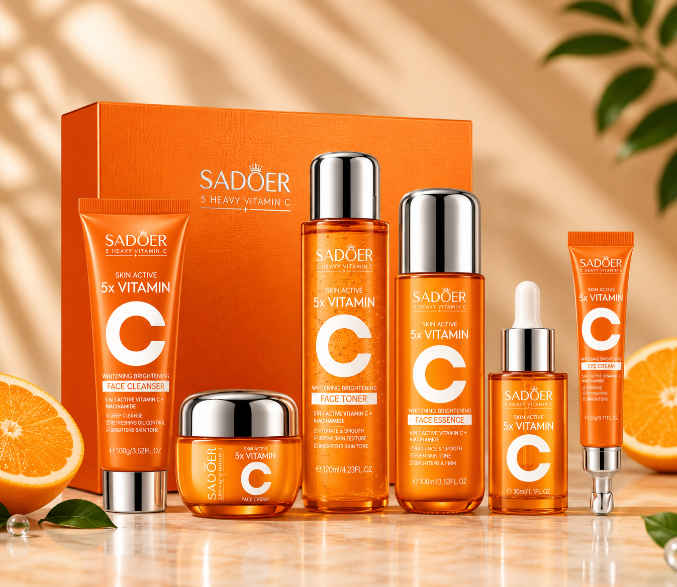 C Whitening Brightening Skincare Gift Box