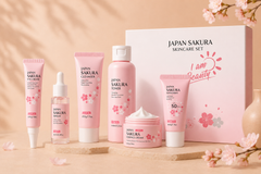 Cherry Blossom Skincare Set - 6 Pieces