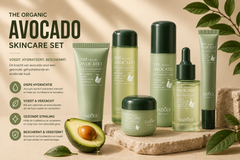 Avocado Skin Care Set 11-In-1 Skincare Gift Set