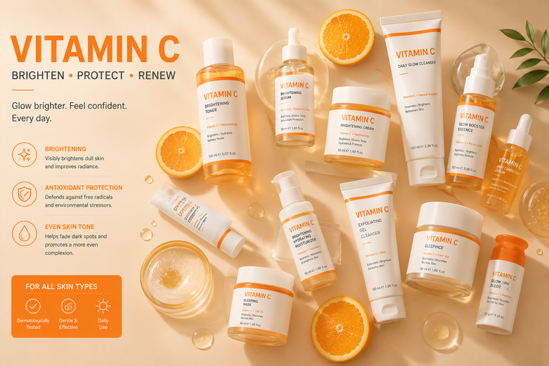 Brighten & Glow — Vitamin C products