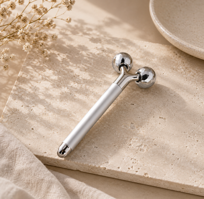 Electric roller thin face instrument gold stick