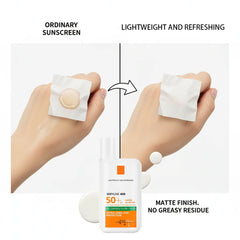 FORMBO SPF50+ Sunscreen Lotion Non-Greasy Lightweight UV Protection, Refreshing Moisturizing Sunblock for Face Body Daily