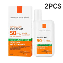 FORMBO SPF50+ Sunscreen Lotion Non-Greasy Lightweight UV Protection, Refreshing Moisturizing Sunblock for Face Body Daily